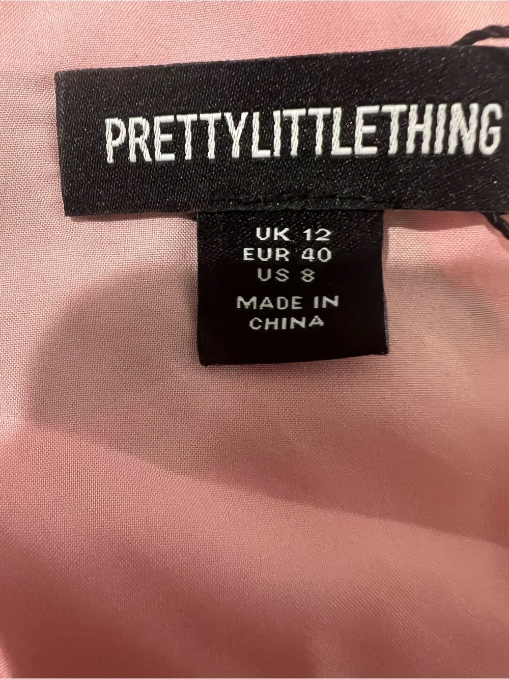 PRETTYLITTLETHING  Pink Floral Halter Tiered Maxi Dress 12 NWT